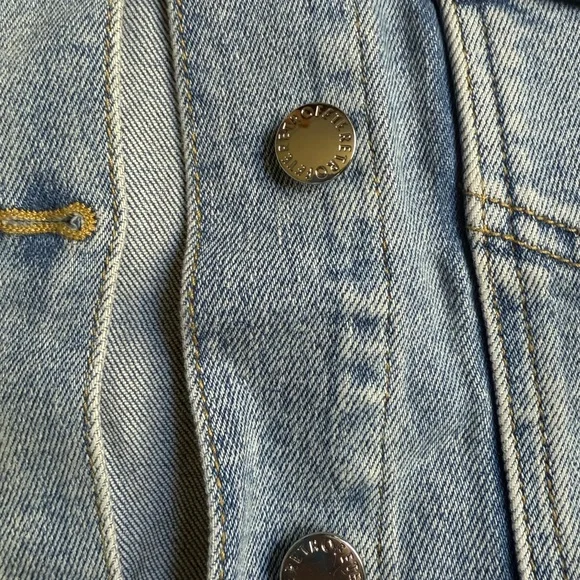 Retrofete Light Blue Denim Mini Dress - Picture 6 of 9